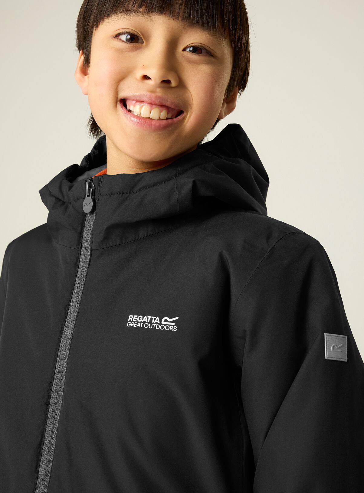 REGATTA Hurdle Waterproof Insulated Jacket Black 9-10 years - Image 6